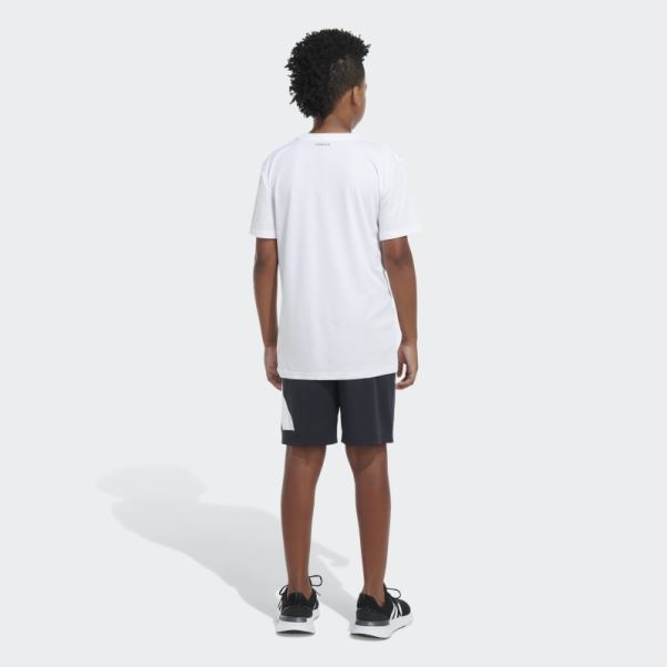 Adidas Short Logo Sur Le Côté Adidas Noir