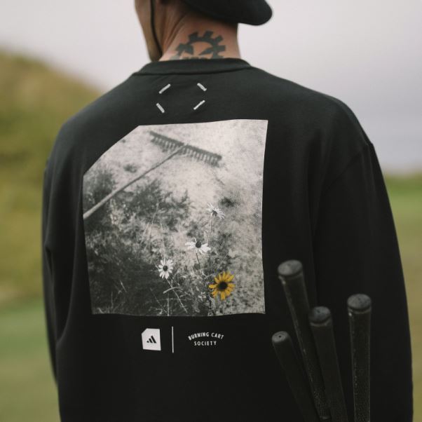 Sweat Adidas Adicross Burning Cart Society Noir