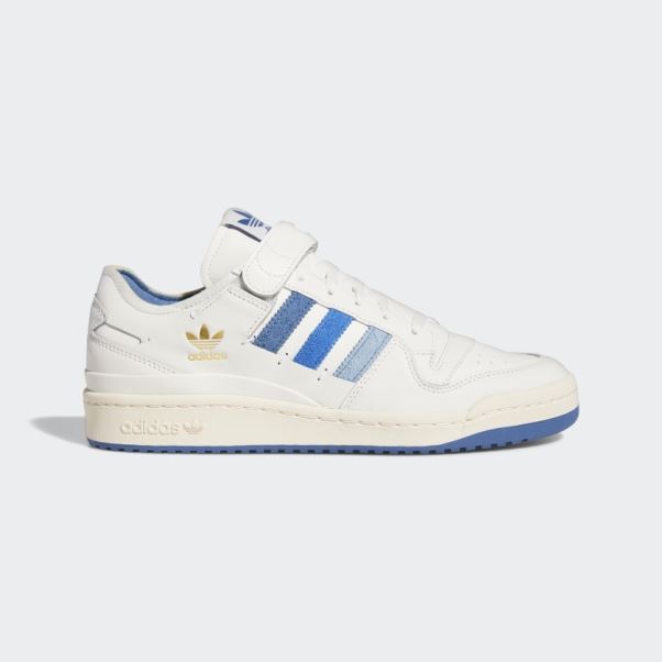 Adidas Forum 84 Low Chaussures Bleu Altéré