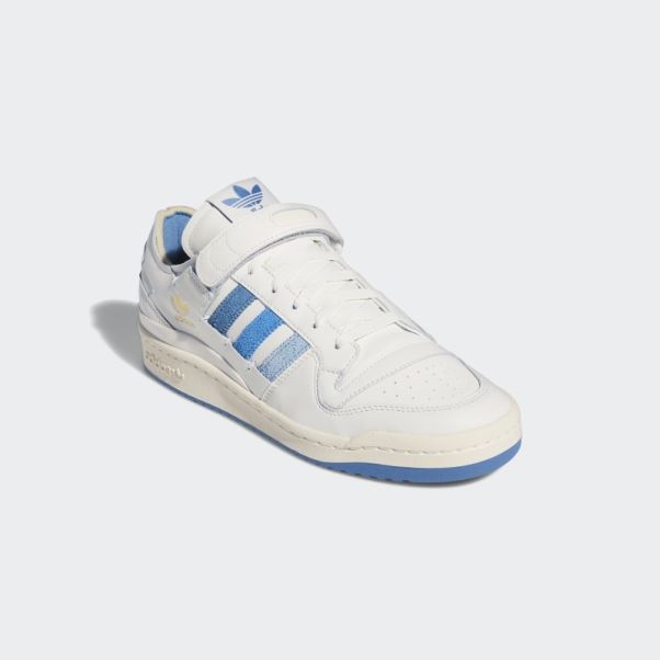 Adidas Forum 84 Low Chaussures Bleu Altéré