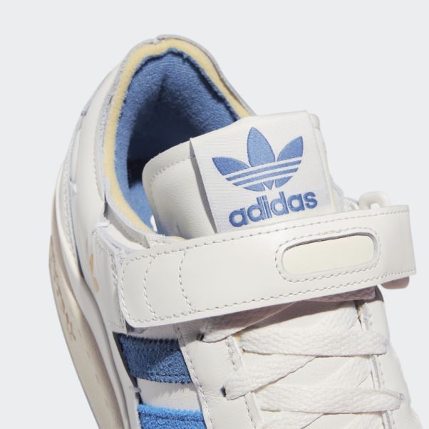 Adidas Forum 84 Low Chaussures Bleu Altéré