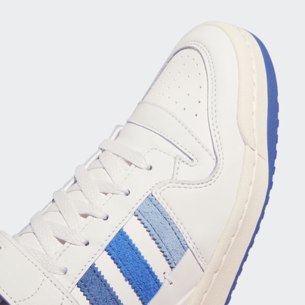 Adidas Forum 84 Low Chaussures Bleu Altéré