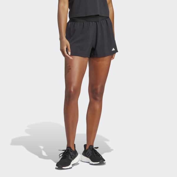 Short D'entraînement Hyperglam Pacer Adidas Noir