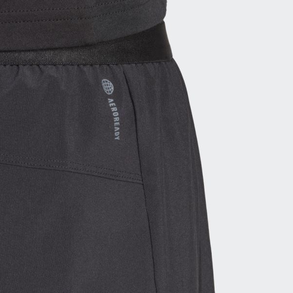 Short D'entraînement Hyperglam Pacer Noir Adidas