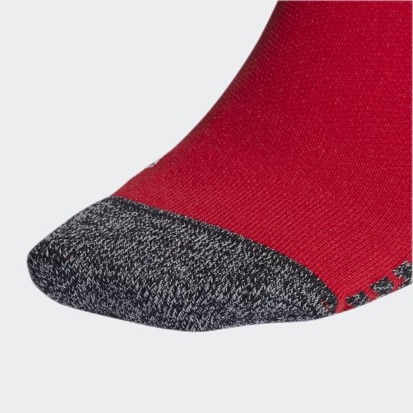 Adi 23 Chaussettes Adidas Rouge