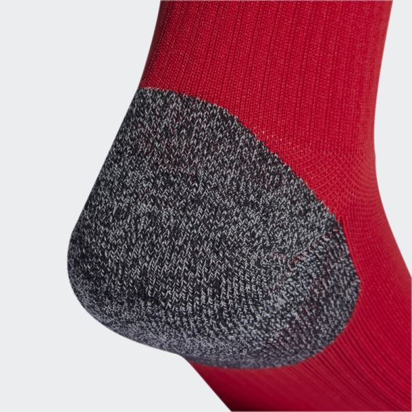 Adi 23 Chaussettes Adidas Rouge