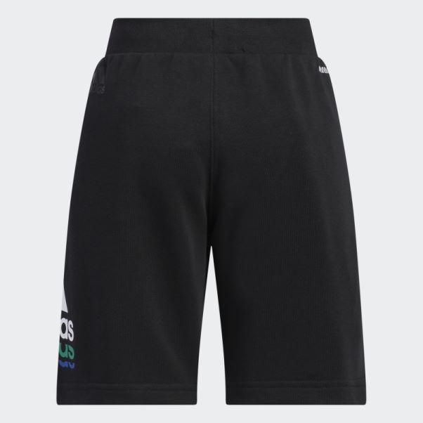 Adidas Badge Of Sport Logo Shorts Noir