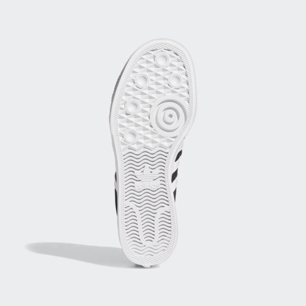 Adidas Nizza Plate-forme Chaussures Blanc