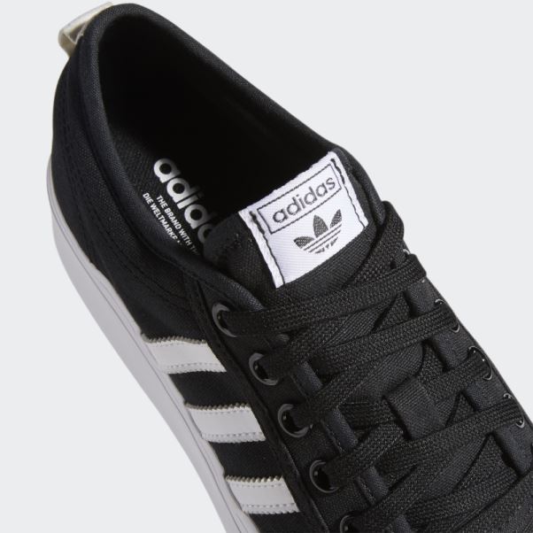 Adidas Nizza Plate-forme Chaussures Blanc