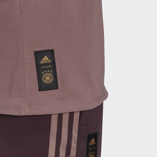 Tee Shirt Allemagne Violet Adidas