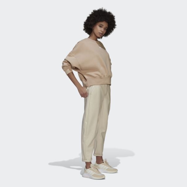 Sweat Polaire Adicolor Essentials Beige Adidas