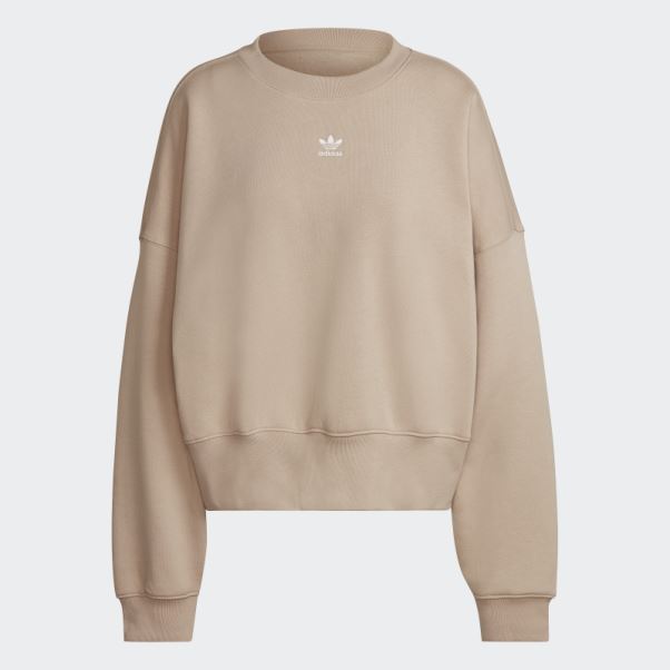 Sweat Polaire Adicolor Essentials Beige Adidas