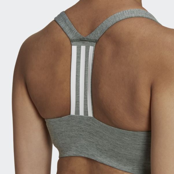 Soutien-gorge D'entraînement à Maintien Moyen Adidas Green Oxide Mel Powerimpact