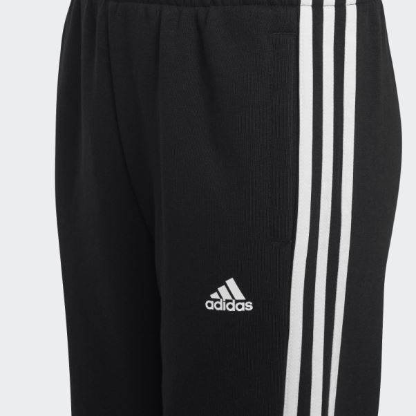 Pantalon De Jogging En Molleton à 3 Bandes Essentials Noir Adidas
