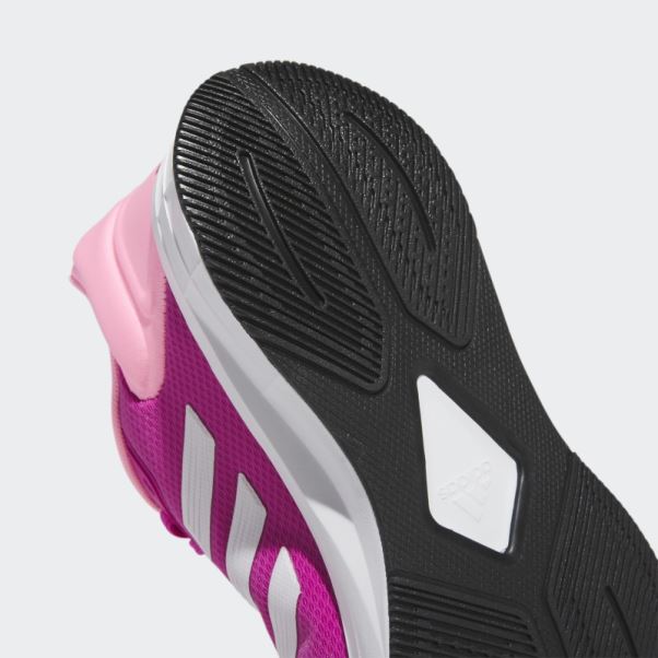 Adidas Duramo 10 Large Chaussures De Course Fuchsia