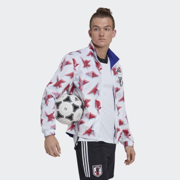 Veste Japan Bleu Adidas Japan Tiro 23 Anthem