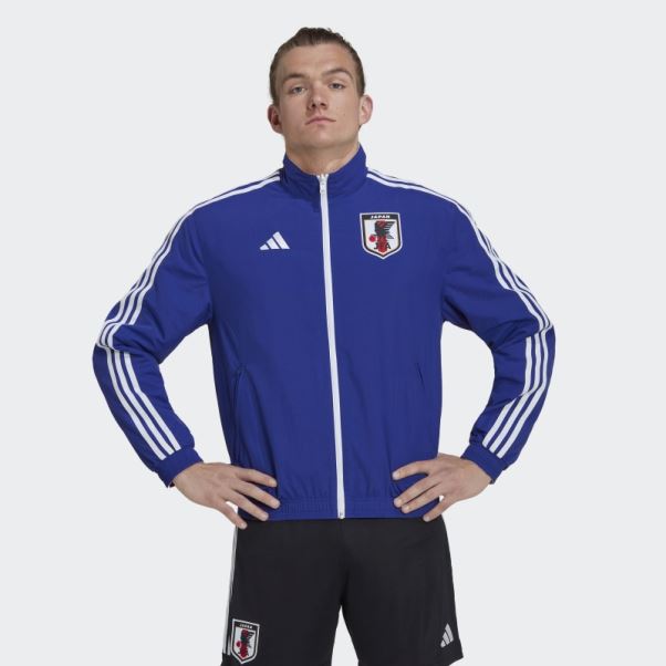 Veste Japan Bleu Adidas Japan Tiro 23 Anthem