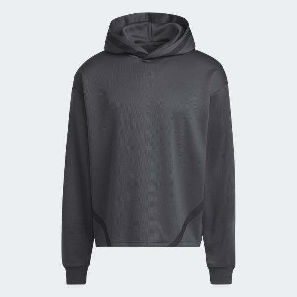 Sweat à Capuche Adidas Select Carbone