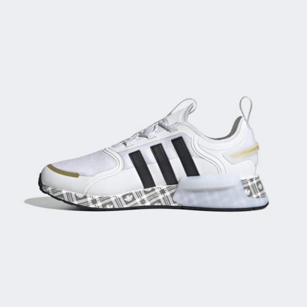 Chaussures Nmd-r1 V3 Adidas Blanc