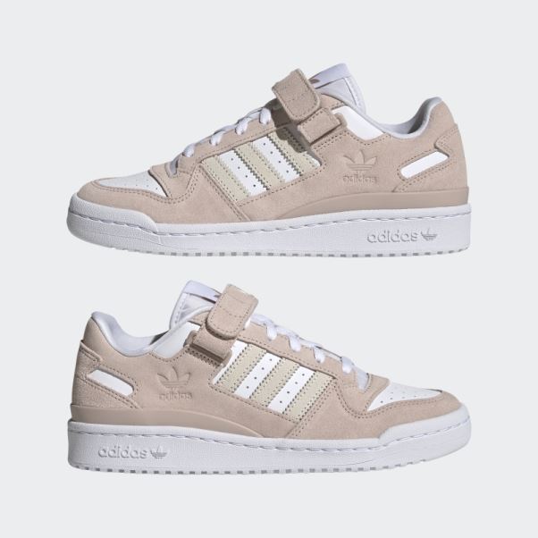 Adidas Forum Taupe Chaussures Basses