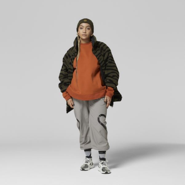 Sweat Adidas By Stella Mccartney Sc Brique Brûlée