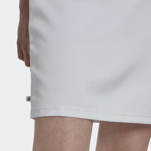 Adidas Robe T-shirt Blanche à Lacets Always Original