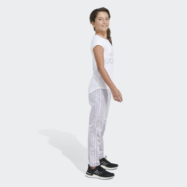 Adidas Tricot Jogger W Aop 3s Violet Teinte