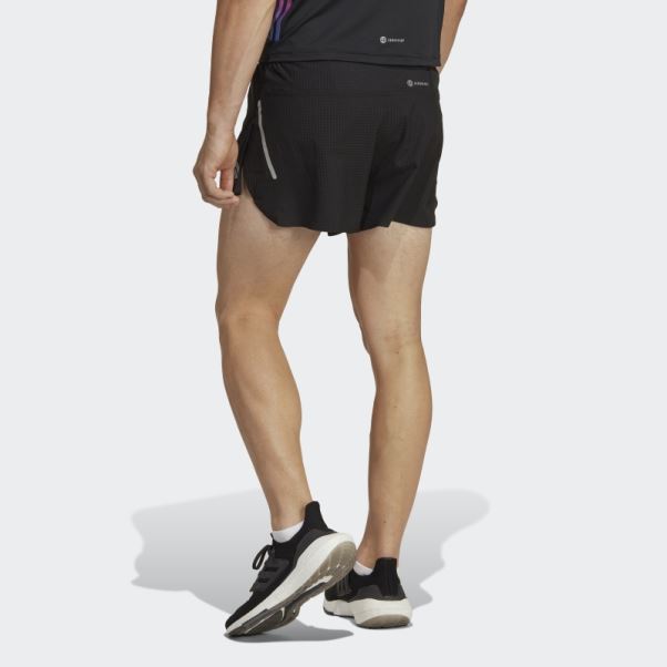 Adidas Short Fendu Rapide Noir