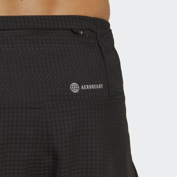 Adidas Short Fendu Rapide Noir