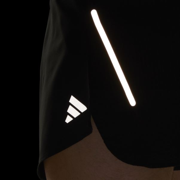 Adidas Short Fendu Rapide Noir