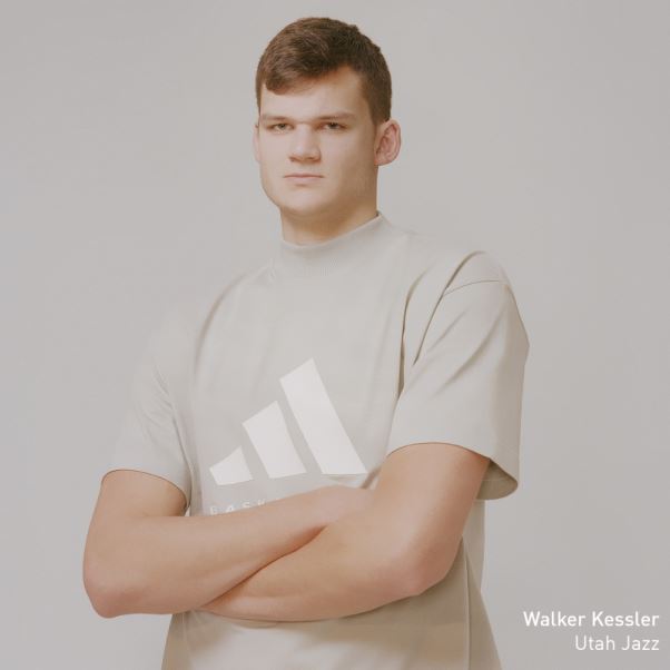 T-shirt Adidas Basketball Gris Metal Fashion