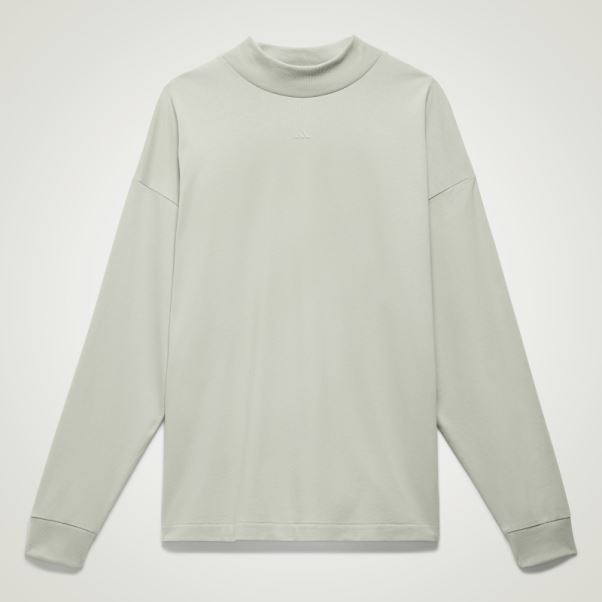 Vert Mode Adidas Basketball Haut à Manches Longues