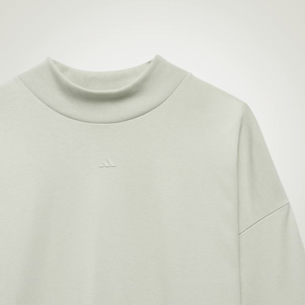 Vert Mode Adidas Basketball Haut à Manches Longues
