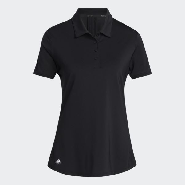 Adidas Polo Noir Ultimate365 Solide