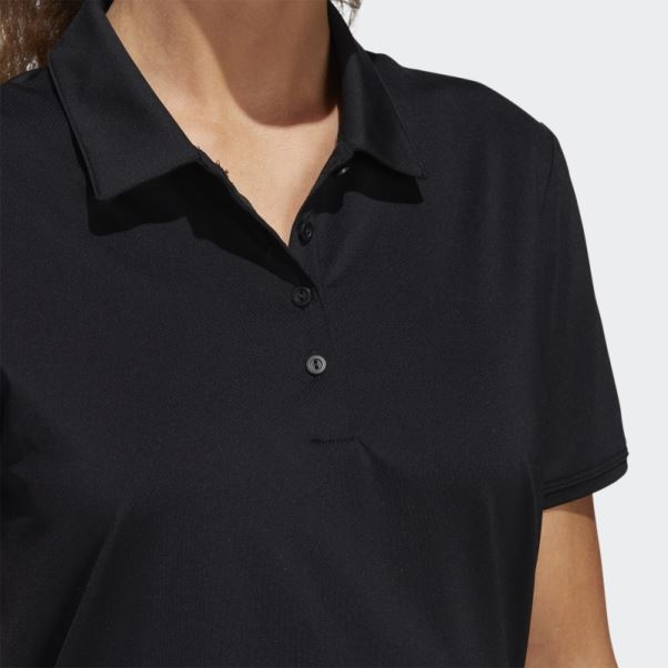 Adidas Polo Noir Ultimate365 Solide