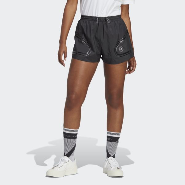 Adidas By Stella Mccartney Short De Course Truepace Noir Chaud