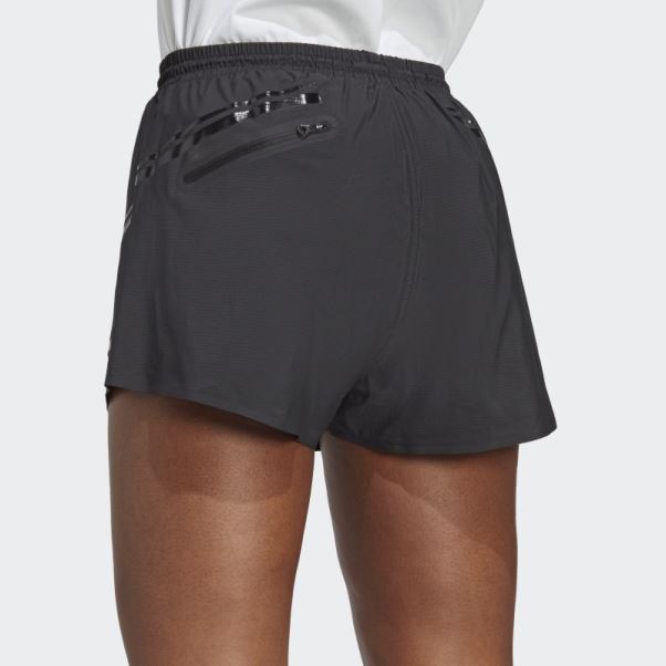 Adidas By Stella Mccartney Short De Course Truepace Noir Chaud