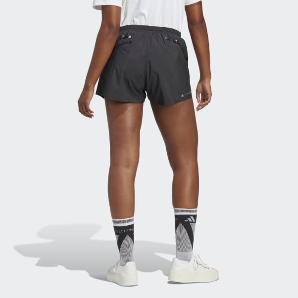 Adidas By Stella Mccartney Short De Course Truepace Noir Chaud