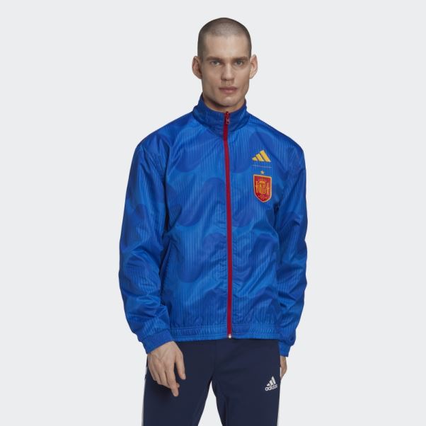 Veste Hymne Espagnole Adidas Rouge