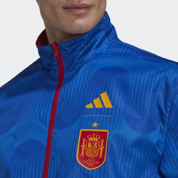 Veste Hymne Espagnole Adidas Rouge