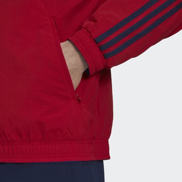 Veste Hymne Espagnole Adidas Rouge