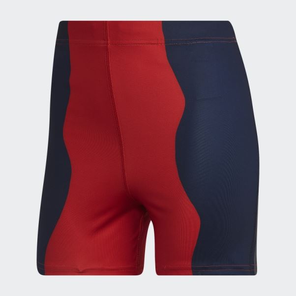 Adidas Short De Vélo Marimekko Run Icons Rouge Luxuriant