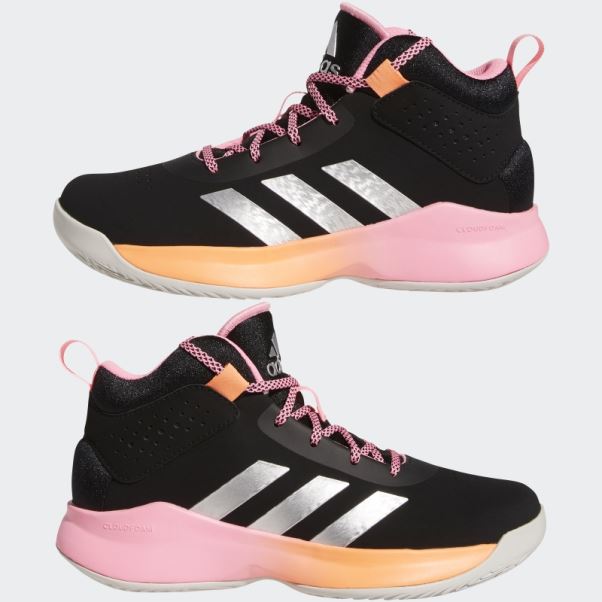 Adidas Cross Em Up 5 Chaussures De Basket Larges Noir