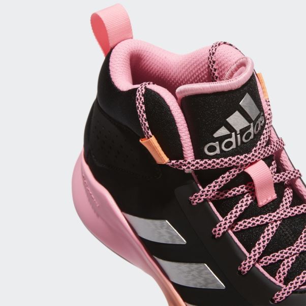 Adidas Cross Em Up 5 Chaussures De Basket Larges Noir