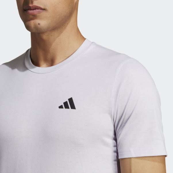 Adidas Train Essentials Feelready T-shirt D'entraînement Aube Argentée