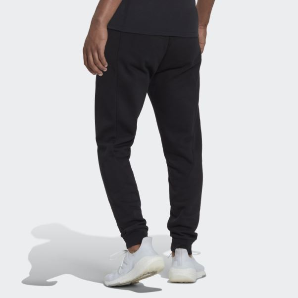 Stadium Fleece Badge Of Sport Pantalon Revers Noir Adidas