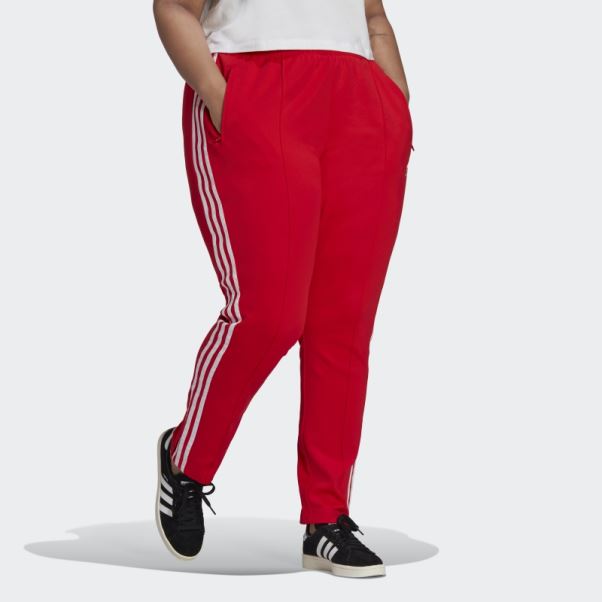 Pantalon De Survêtement Adidas Rouge Primeblue Sst (taille Plus)