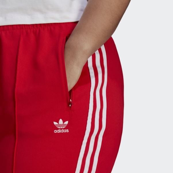 Pantalon De Survêtement Adidas Rouge Primeblue Sst (taille Plus)