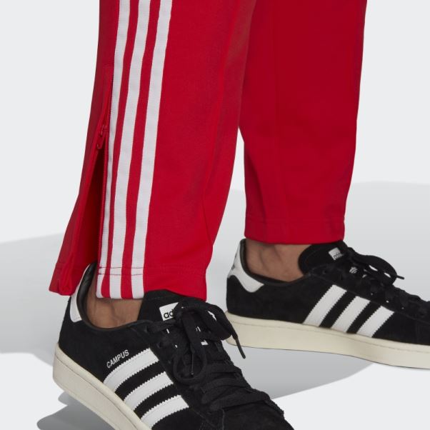 Pantalon De Survêtement Adidas Rouge Primeblue Sst (taille Plus)