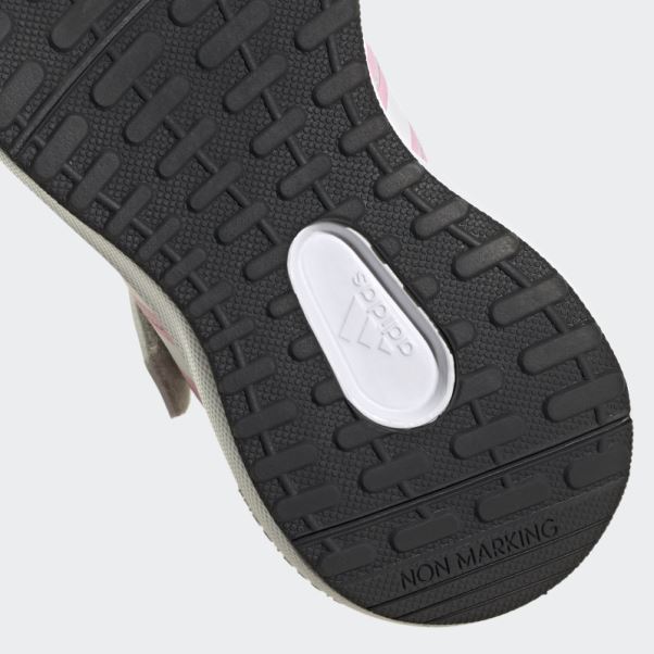 Fortarun 2.0 Cloudfoam Elastic Lace Top Strap Chaussures Adidas Gris